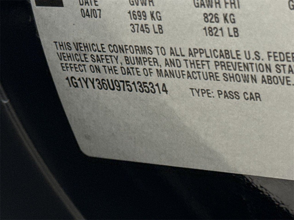 2007 Chevrolet Corvette Base