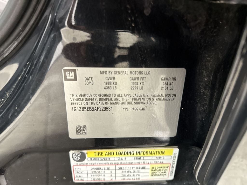 2010 Chevrolet Malibu LS