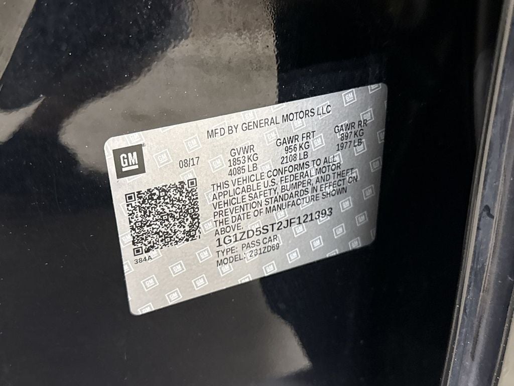 2018 Chevrolet Malibu LT