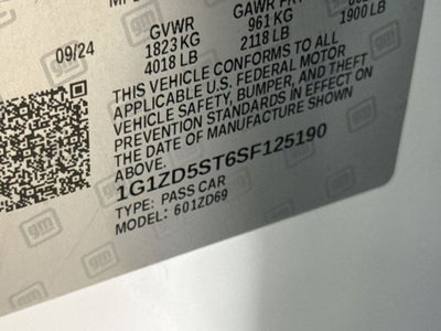 2025 Chevrolet Malibu LT