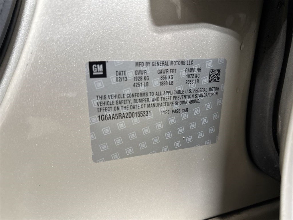 2013 Cadillac ATS 2.5L