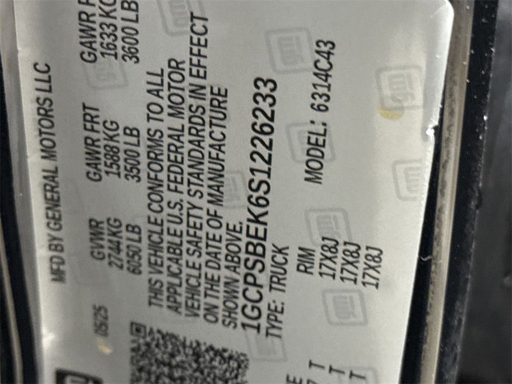 2025 Chevrolet Colorado Work Truck