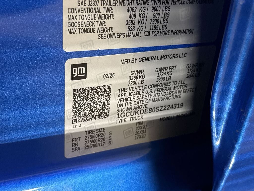 2025 Chevrolet Silverado 1500 LT