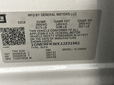 2018 Chevrolet Traverse LS