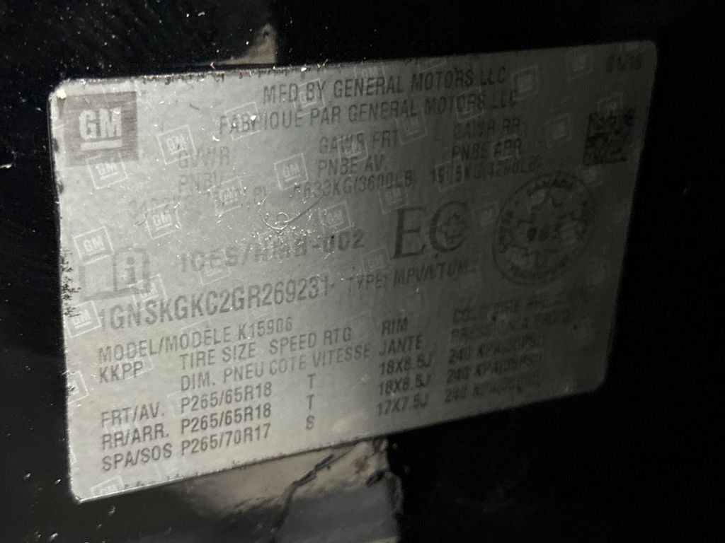 2016 Chevrolet Suburban LS