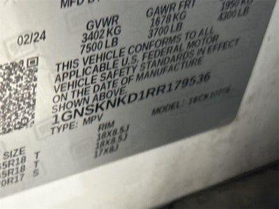 2024 Chevrolet Tahoe LT