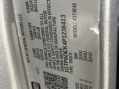 2023 GMC Canyon AT4