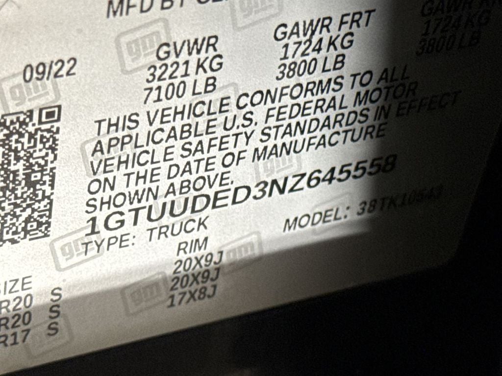 2022 GMC Sierra 1500 SLT