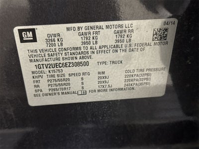 2014 GMC Sierra 1500 SLE