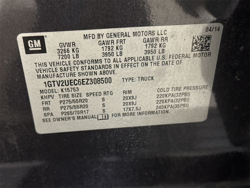 2014 GMC Sierra 1500 SLE