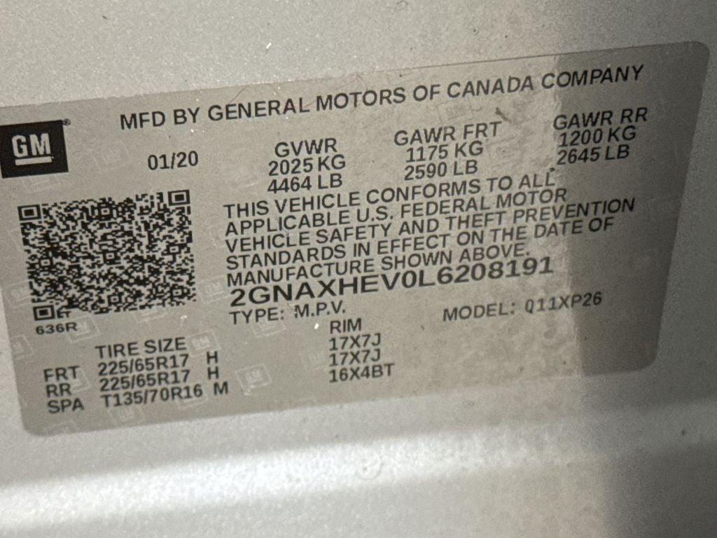 2020 Chevrolet Equinox LS