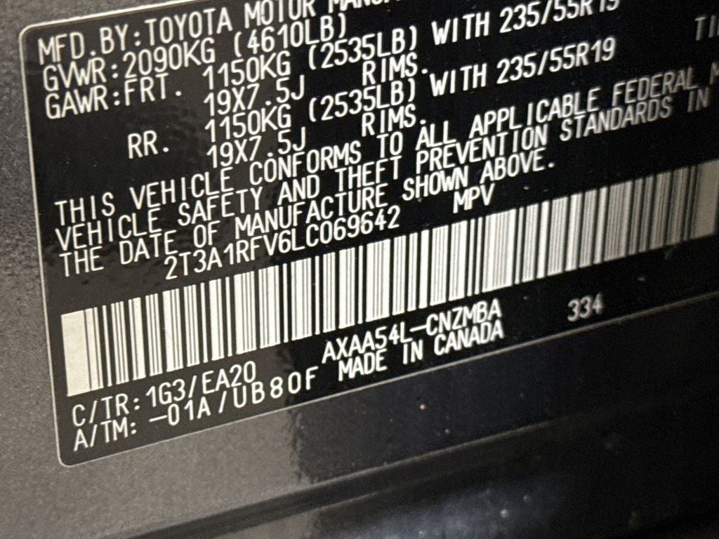 2020 Toyota RAV4 XLE Premium