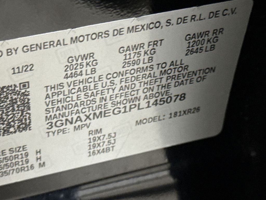 2023 Chevrolet Equinox RS