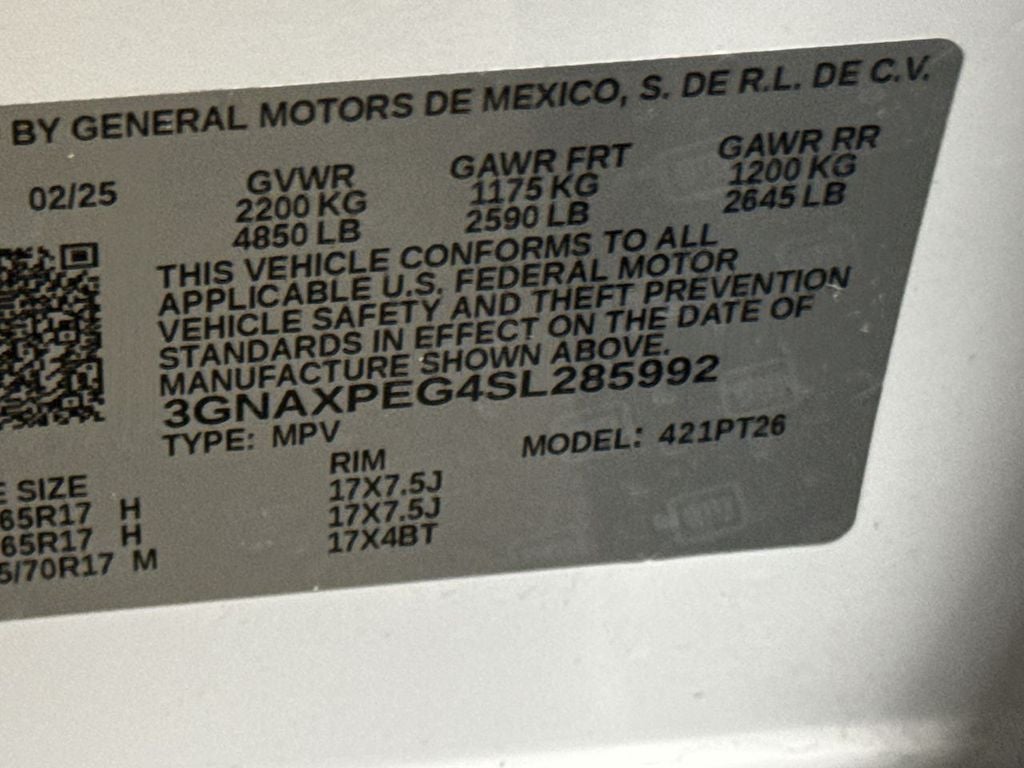 2025 Chevrolet Equinox LT