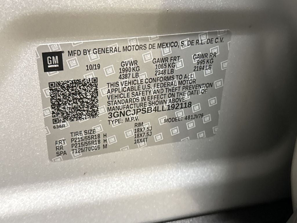 2020 Chevrolet Trax LT