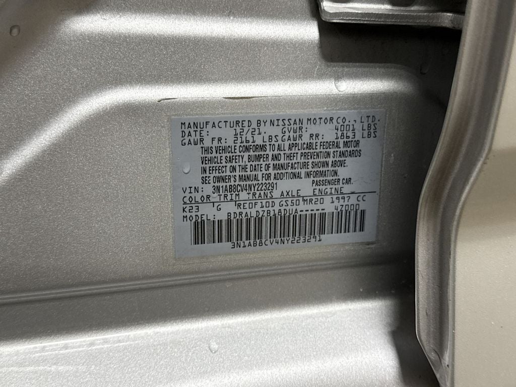 2022 Nissan Sentra SV