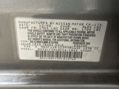 2021 Nissan Versa 1.6 SV