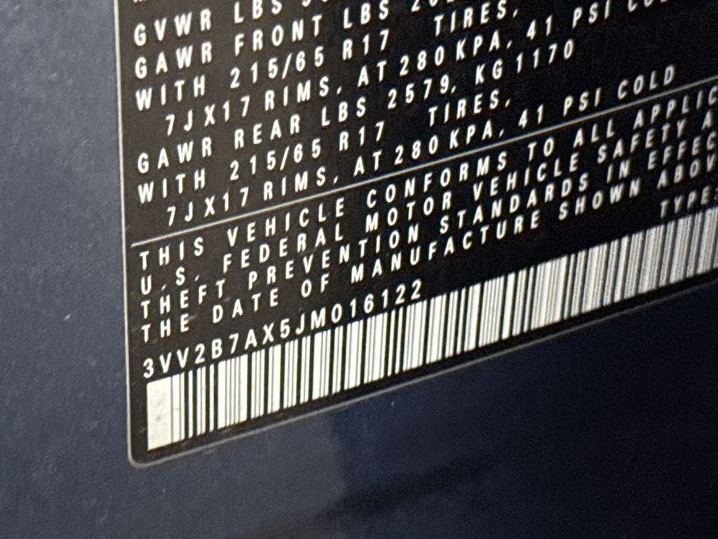 2018 Volkswagen Tiguan Base