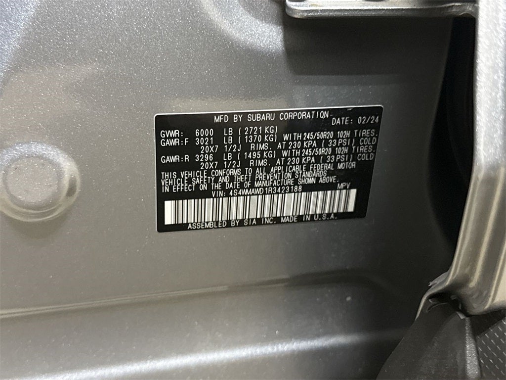 2024 Subaru Ascent Touring