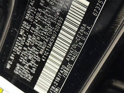 2022 Toyota Camry LE