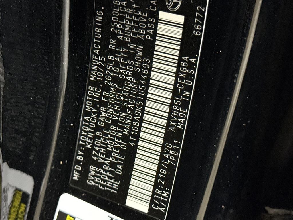 2026 Toyota Camry XLE