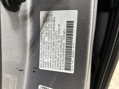 2022 Honda Odyssey Touring