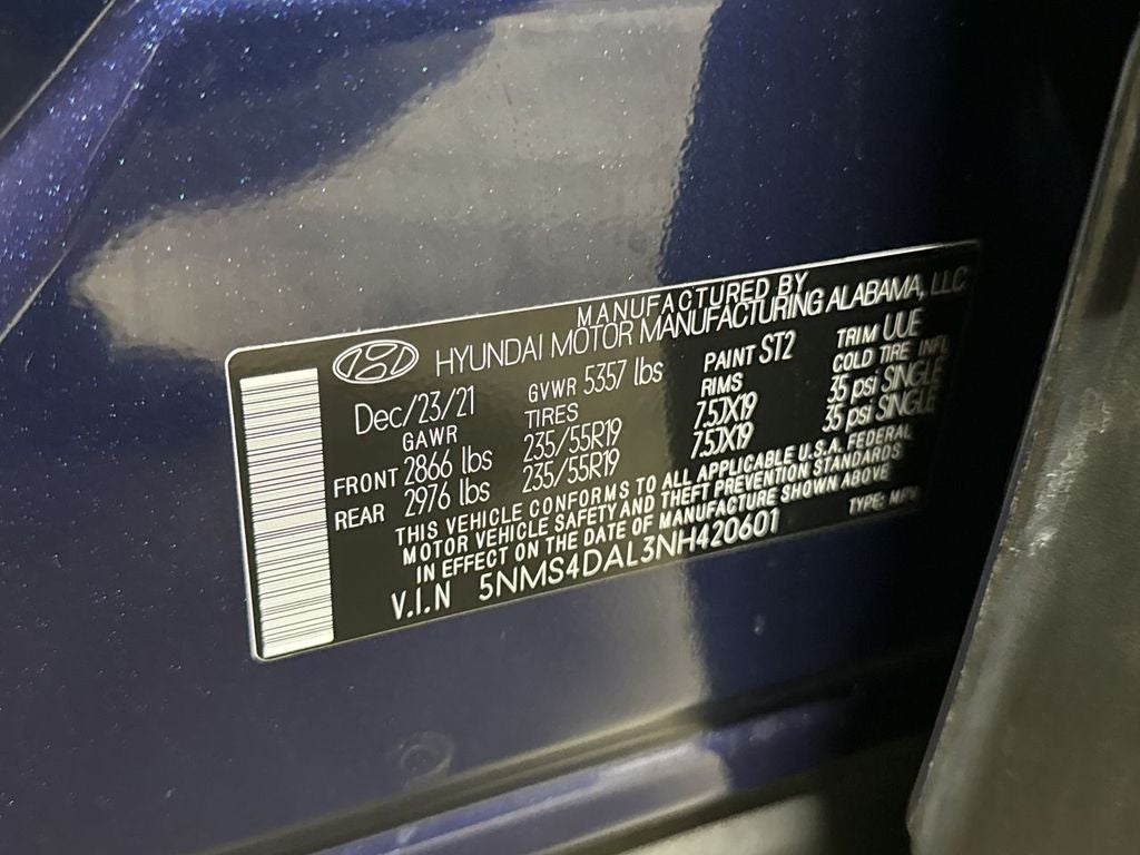 2022 Hyundai Santa Fe Limited