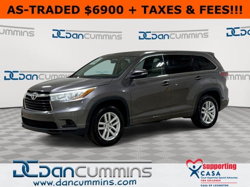 2015 Toyota Highlander LE