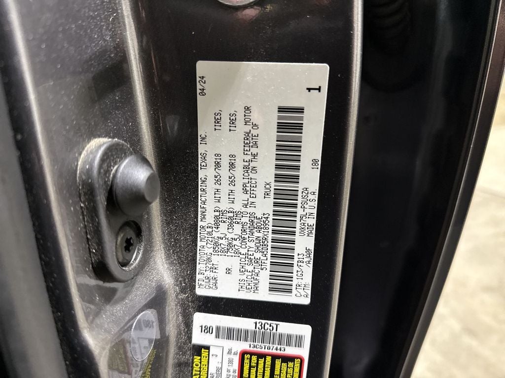 2024 Toyota Tundra SR5