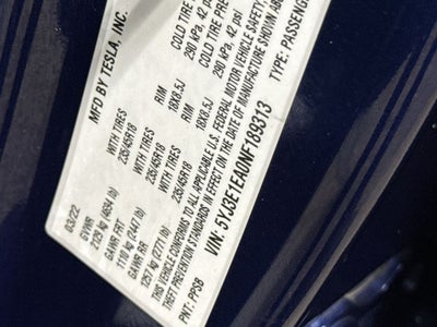 2022 Tesla Model 3 Base