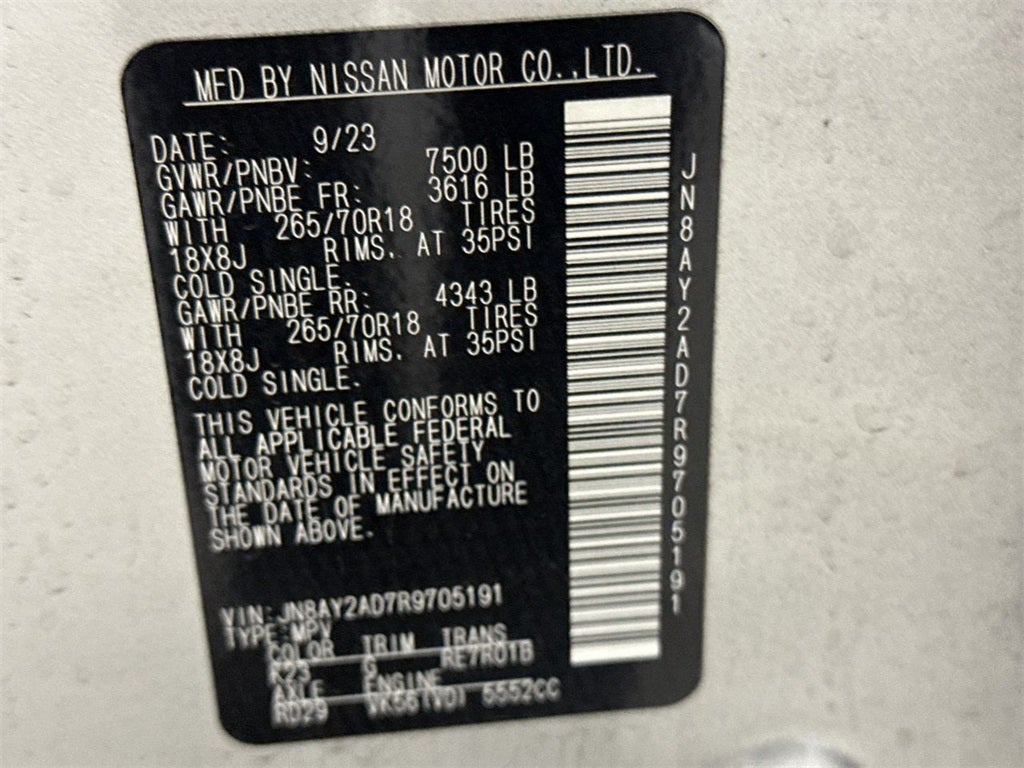 2024 Nissan Armada SV