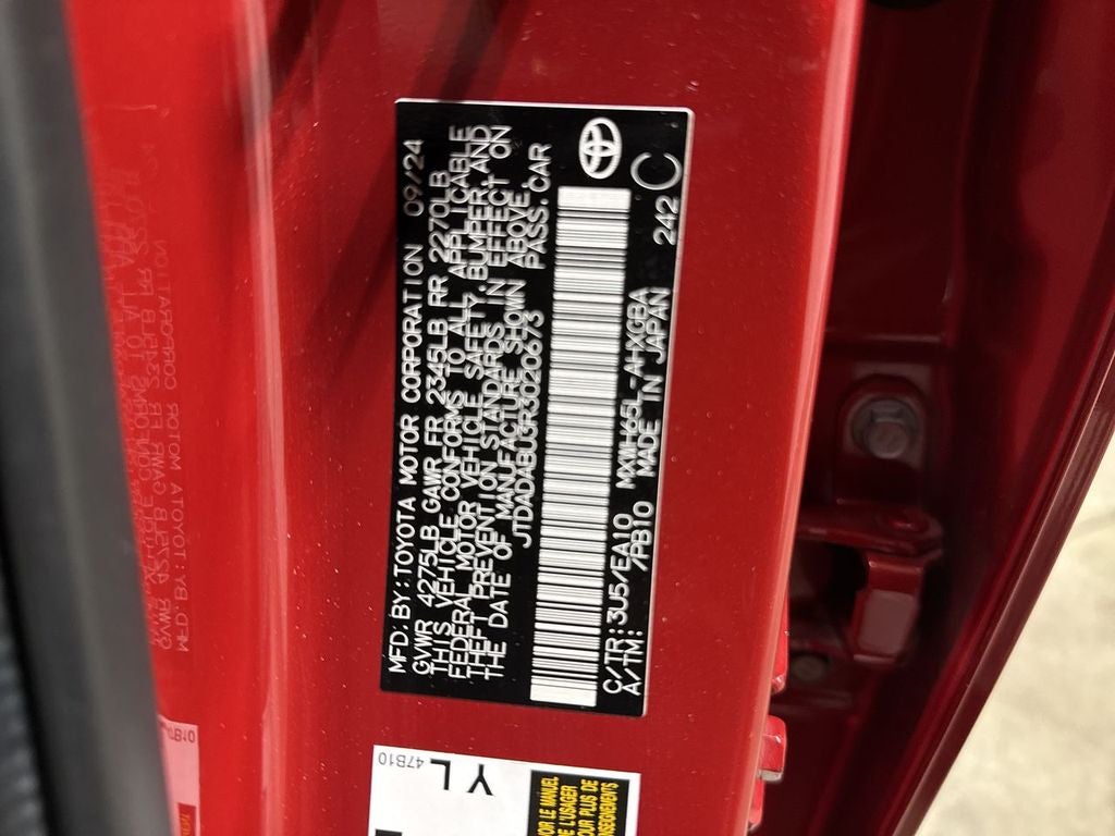 2024 Toyota Prius XLE