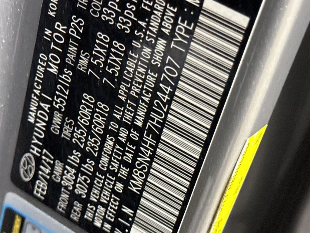 2017 Hyundai Santa Fe Limited