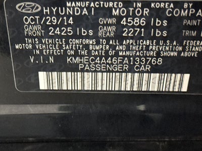 2015 Hyundai Sonata Hybrid Base