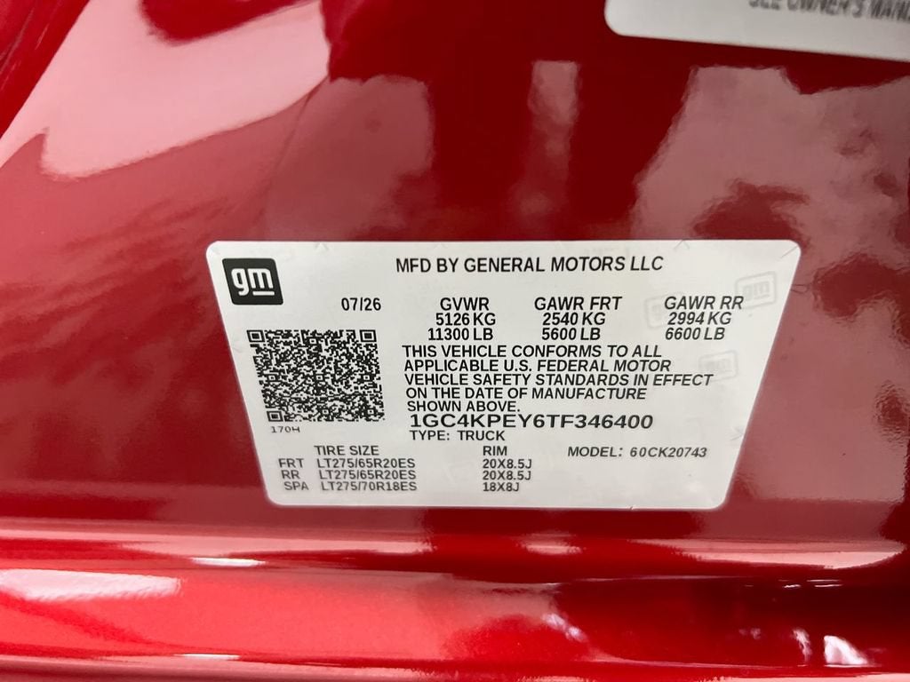 2026 Chevrolet Silverado 2500 HD LTZ