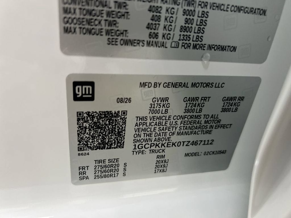 2026 Chevrolet Silverado 1500 LT (2FL)
