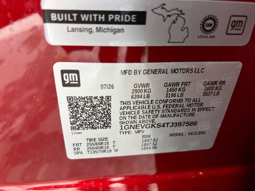2026 Chevrolet Traverse LT