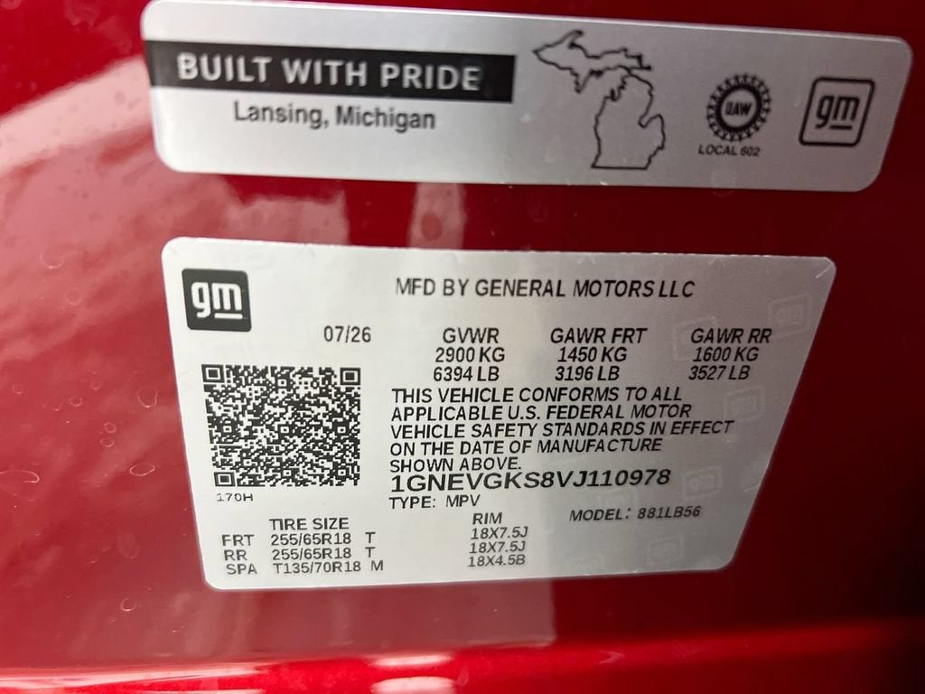 2027 Chevrolet Traverse LT