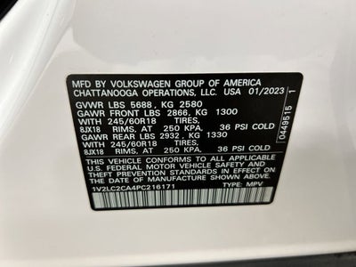 2023 Volkswagen Atlas Cross Sport 2.0T SE