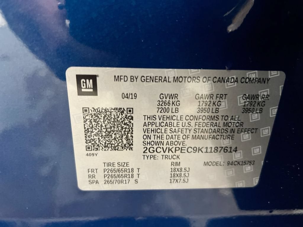 2019 Chevrolet Silverado LD LT