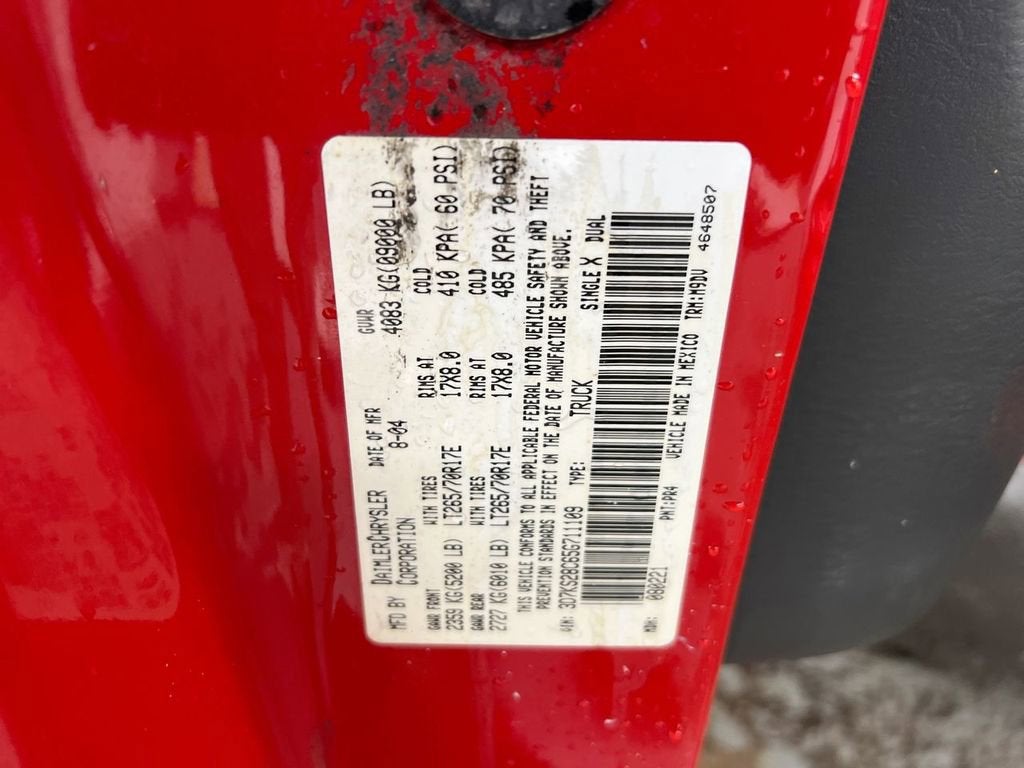 2005 Dodge Ram 2500 SLT