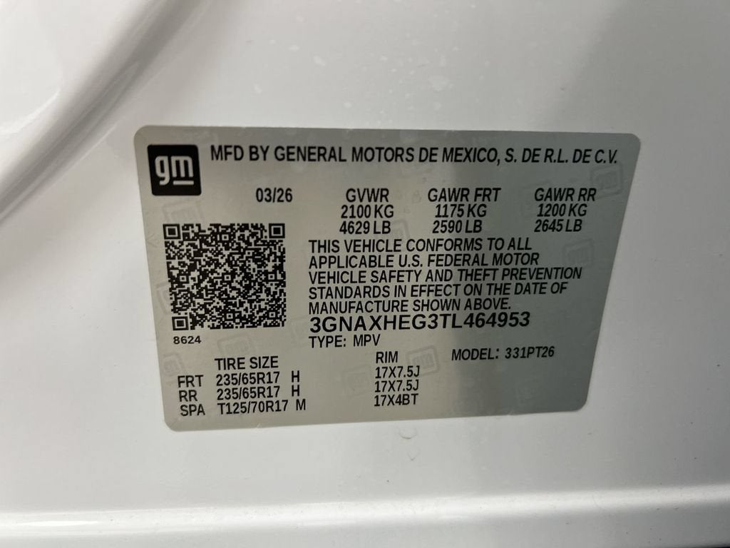 2026 Chevrolet Equinox LT