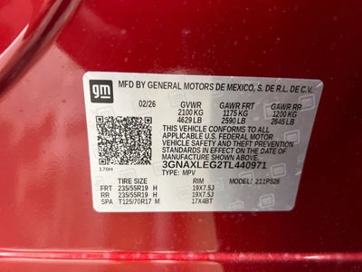 2026 Chevrolet Equinox RS