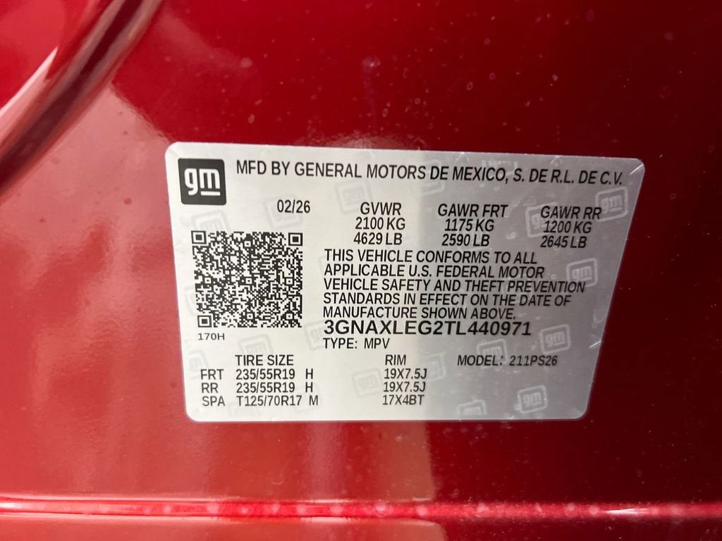 2026 Chevrolet Equinox RS