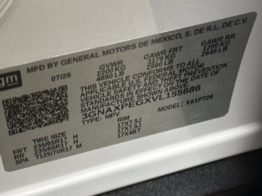 2027 Chevrolet Equinox LT