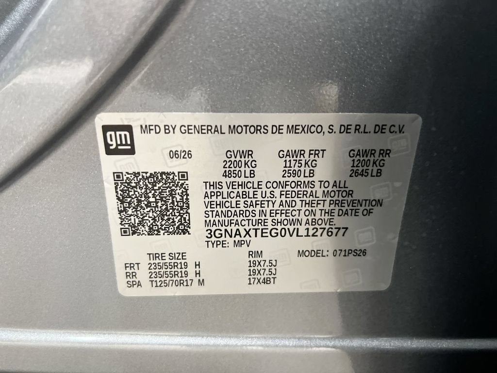 2027 Chevrolet Equinox RS