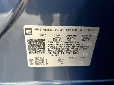 2027 Chevrolet Equinox RS