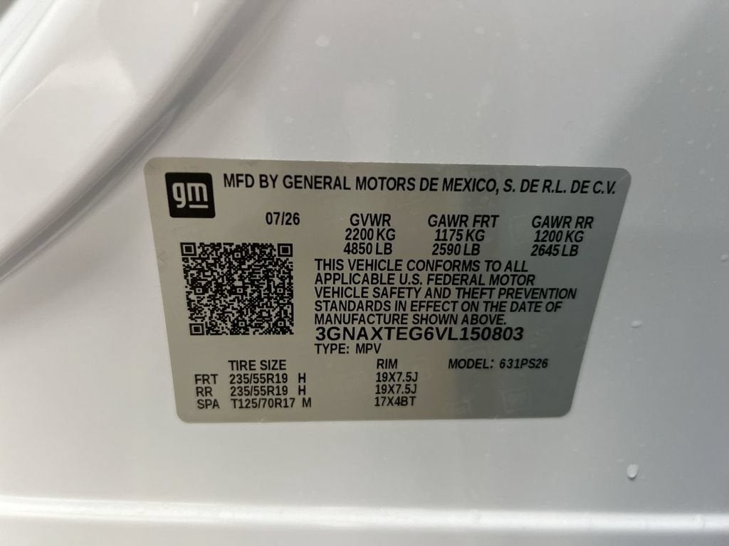2027 Chevrolet Equinox RS