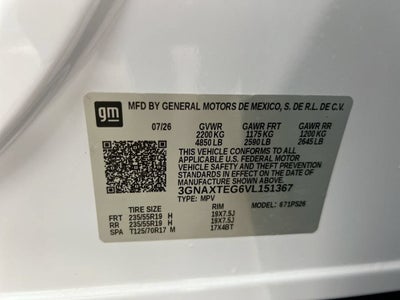 2027 Chevrolet Equinox RS