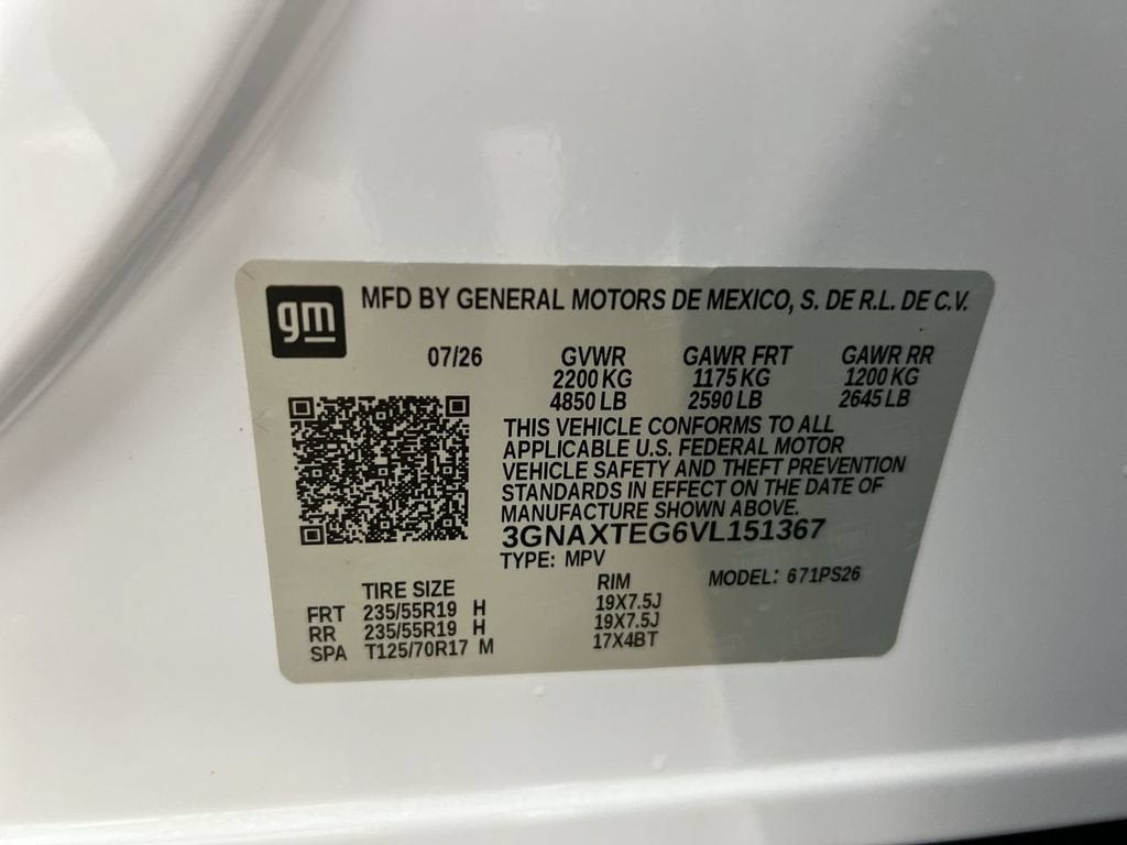 2027 Chevrolet Equinox RS